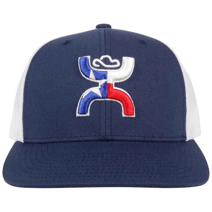 HOOEY TEXICAN NAVY & WHITE CAP - J&R Tack & Feed CO