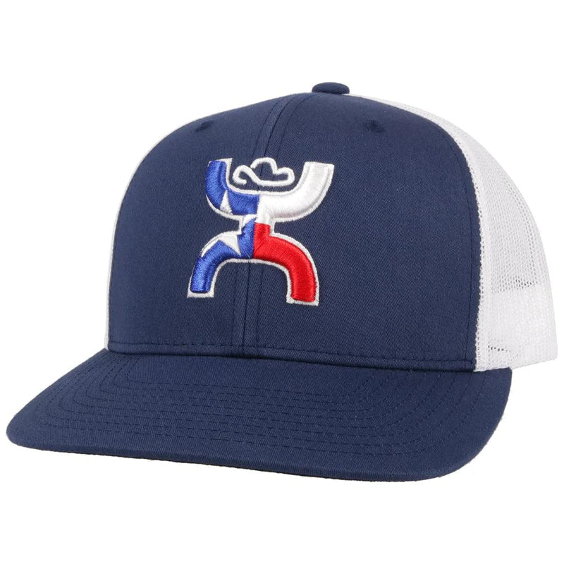 HOOEY TEXICAN NAVY & WHITE CAP - J&R Tack & Feed CO