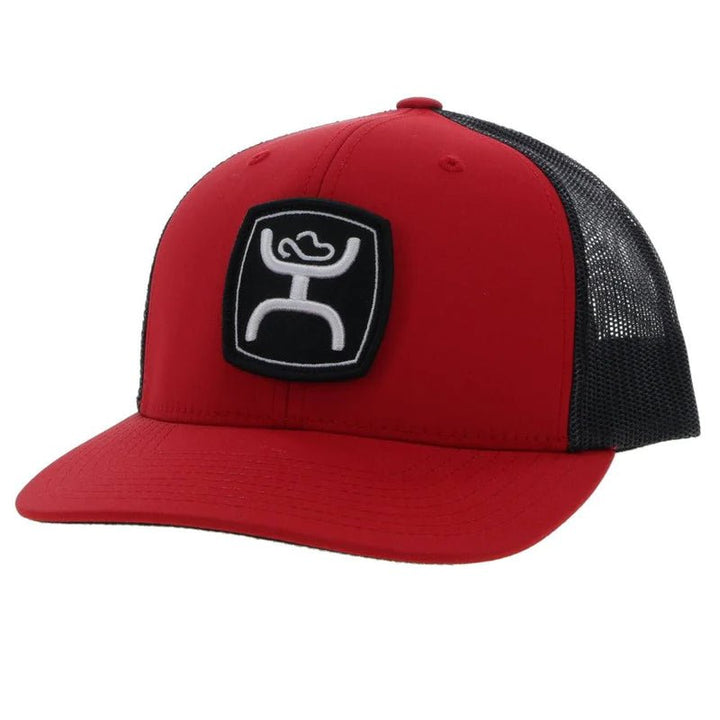 HOOEY "ZENITH" RED/BLACK SNAPBACK CAP - J&R Tack & Feed CO