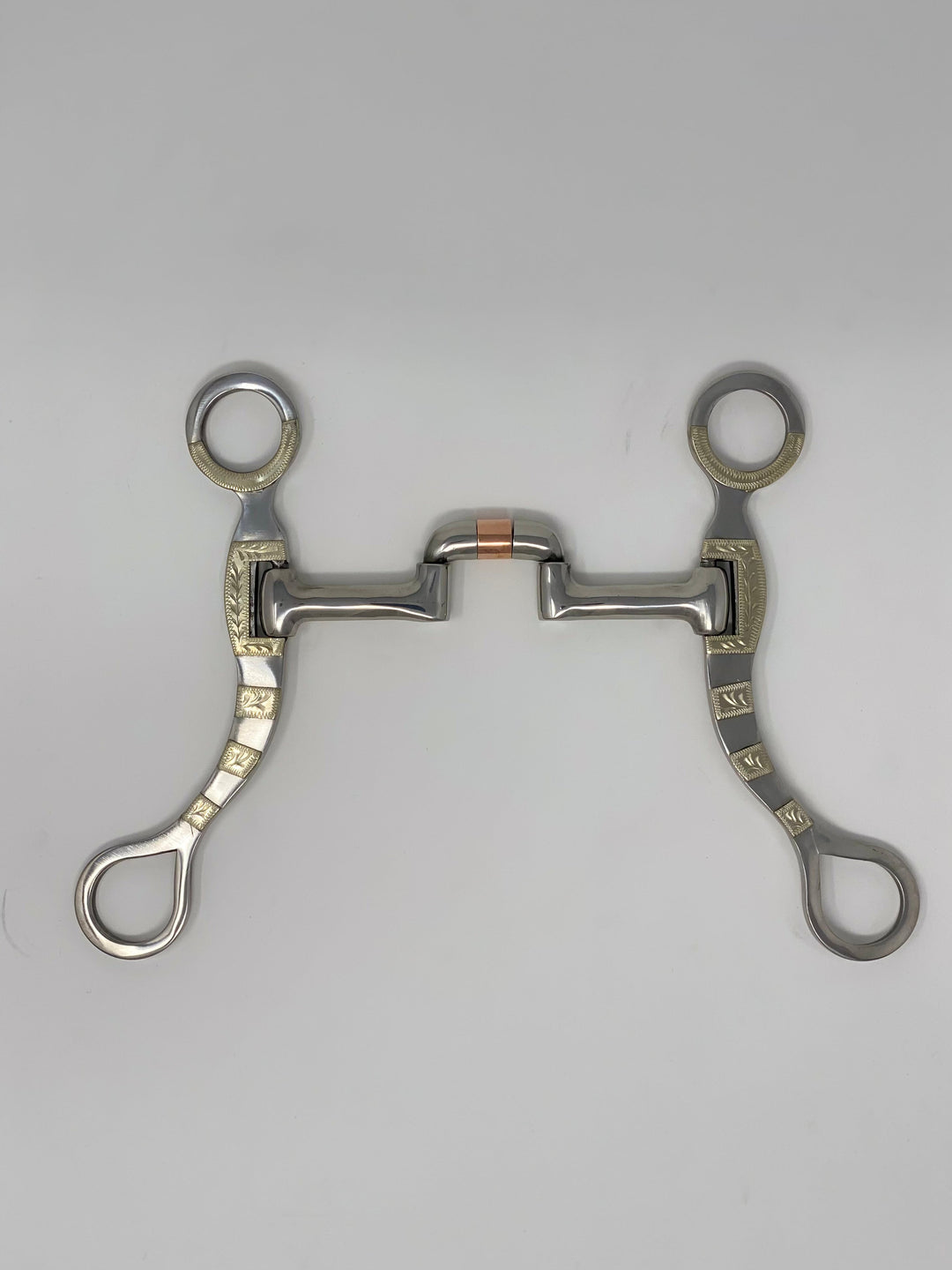 J&R ENGRAVED LOW PORT BIT