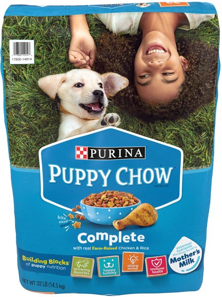 PURINA PUPPY CHOW COMPLETE CHICKEN 32LB