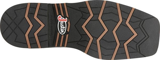 JUSTIN MEN'S BOLT WESTERN WORK BOOTS - COMPOSITE TOE - J&R Tack & Feed CO