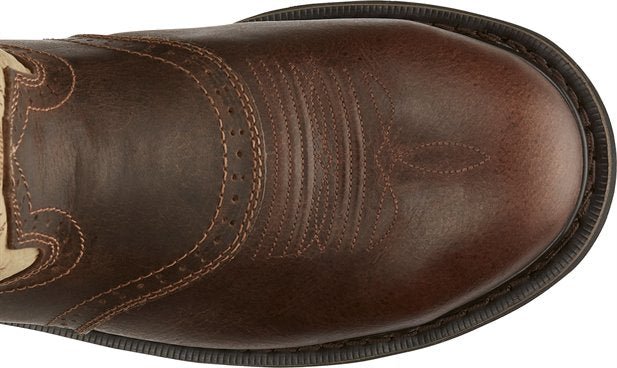 Justin Men's Stampede Superintendent Creme Work Boots - Steel Toe - J&R Tack & Feed CO