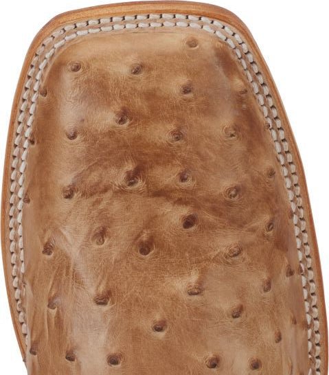 JUSTINS PASCOE FULL QUILL ANTIQUE TAN - J&R Tack & Feed CO