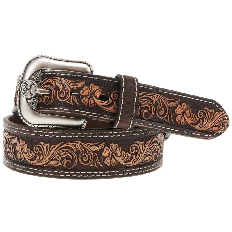 MIDNIGHT CLASSIC HOOEY BELT NAT/BROWN - J&R Tack & Feed CO