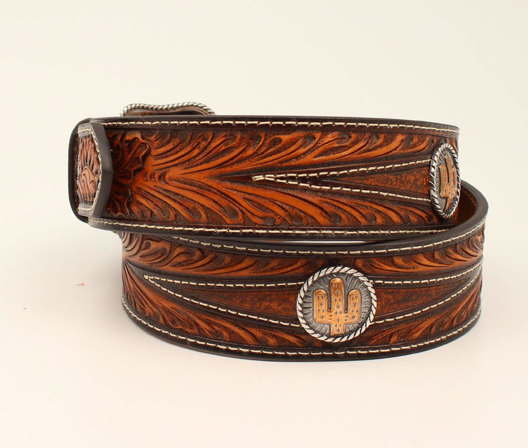 Nocona Men's Cactus Concho Belt - J&R Tack & Feed CO