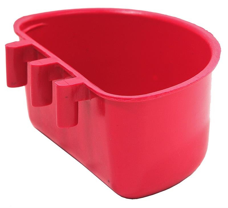 PLASTIC CUP HALF MOON (.5 PT) - J&R Tack & Feed CO