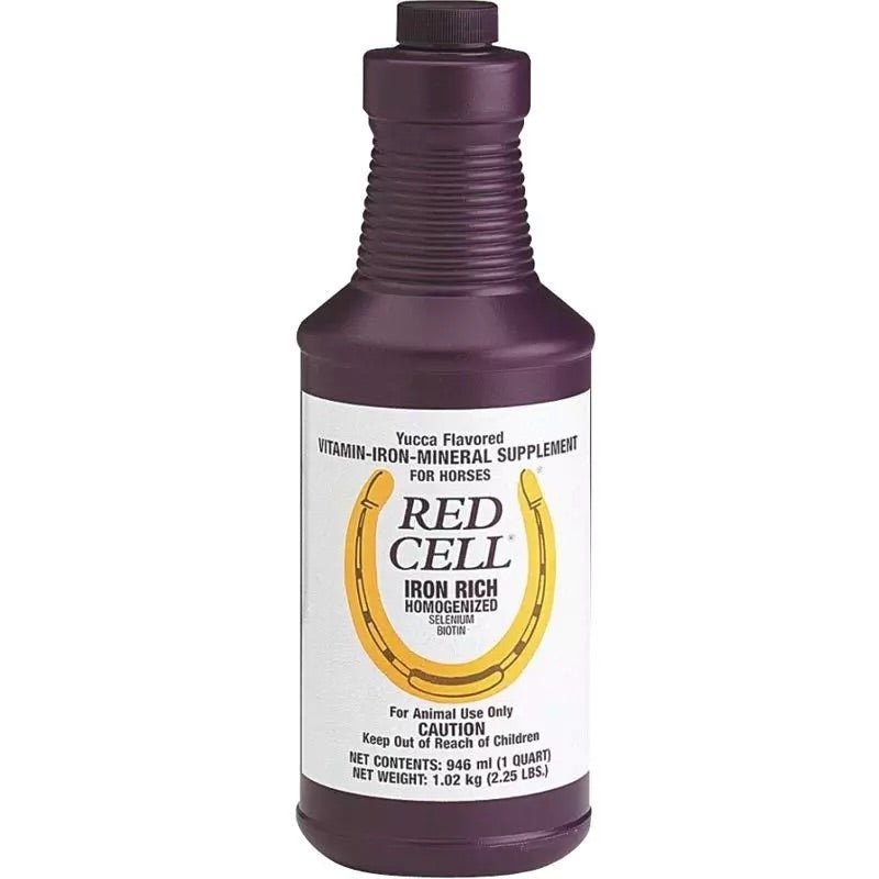 RED CELL (1 QT) - J&R Tack & Feed CO
