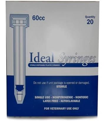 SYRINGE 60CC BX - J&R Tack & Feed CO