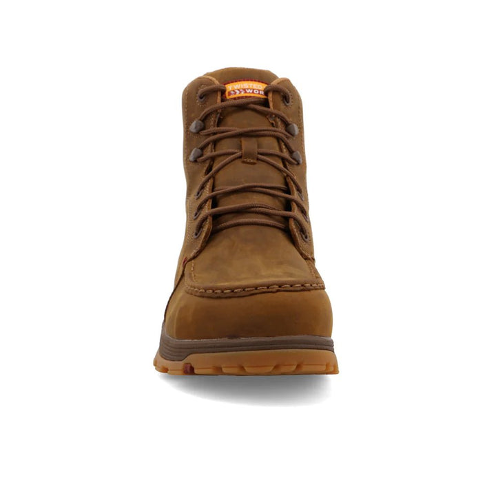 TWISTED X MEN'S OBLIQUE LACE UP WORK BOOT - NANO COMPOSITE TOE - J&R Tack & Feed CO