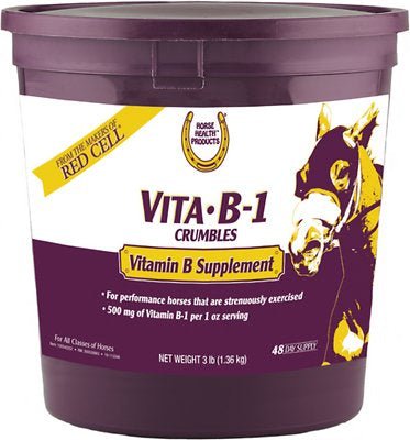 VITA B-1 CRUMBLES (3 LB) - J&R Tack & Feed CO