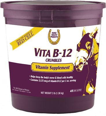 VITA B-12 CRUMBLES (3 LB) - J&R Tack & Feed CO