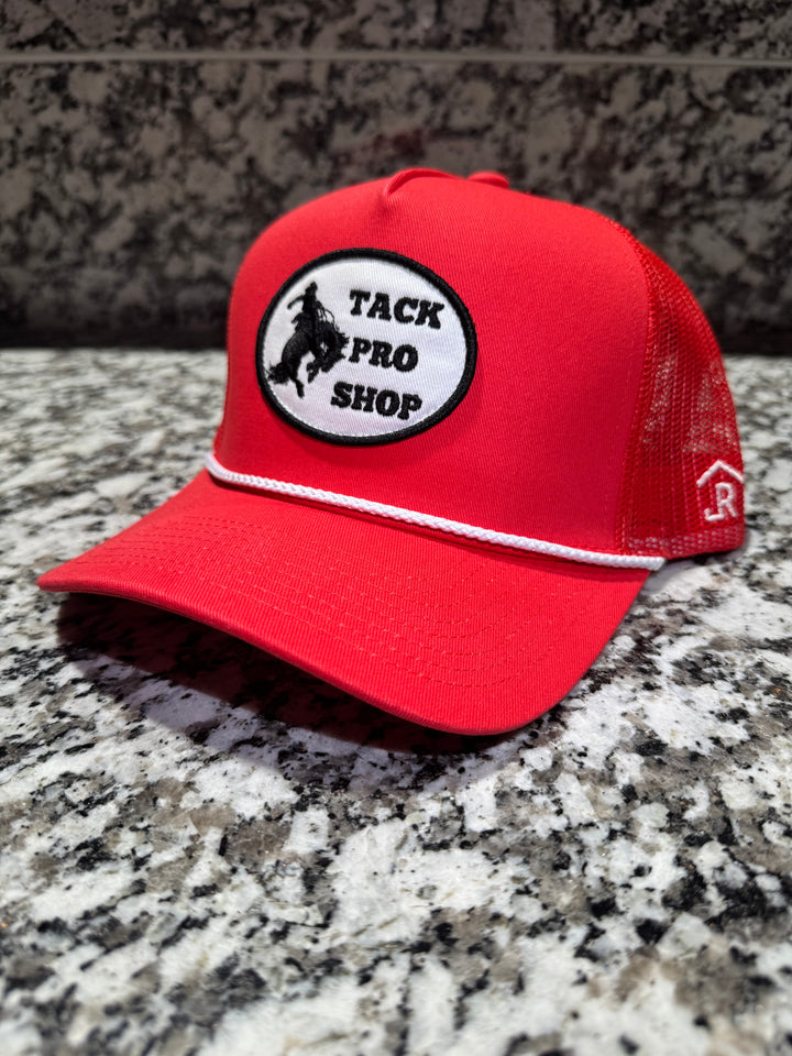J&R TACK PRO SHOP CAP - RED