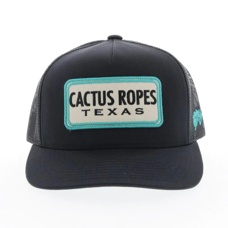 HOOEY "CR063" CACTUS ROPES TURQUOISE/BLACK CAP