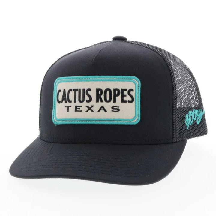 HOOEY "CR063" CACTUS ROPES TURQUOISE/BLACK CAP