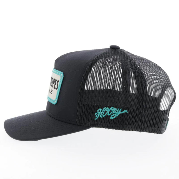 HOOEY "CR063" CACTUS ROPES TURQUOISE/BLACK CAP