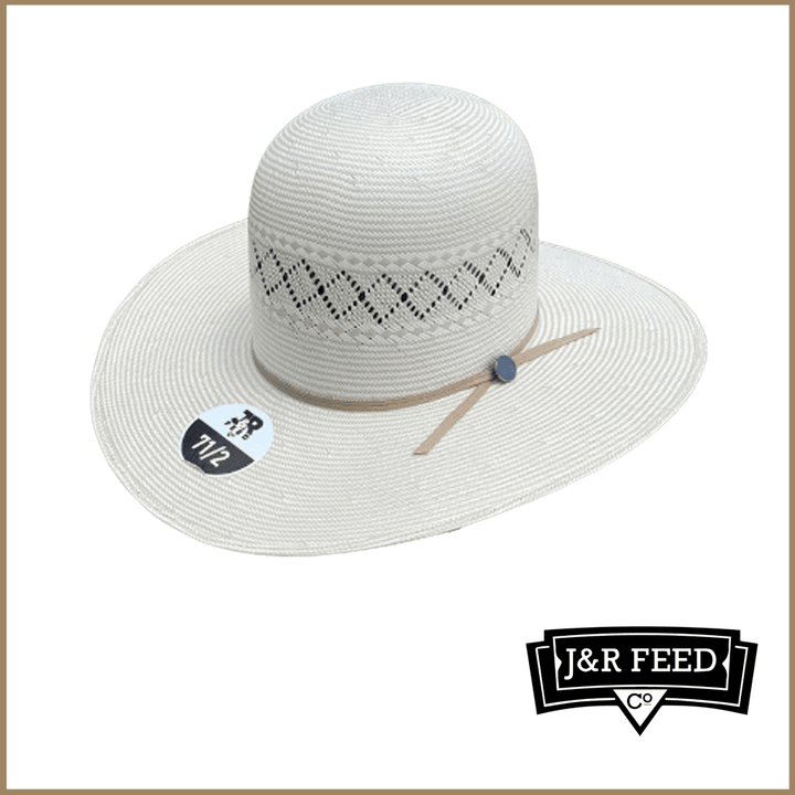J&R HIGH ROLLER STRAW HAT - J&R Tack & Feed CO