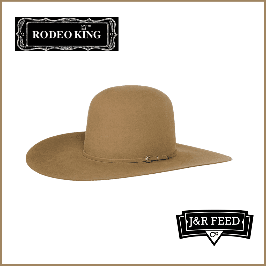 RODEO KING 7X PECAN FELT HAT – J&R Tack Feed CO - Main Image