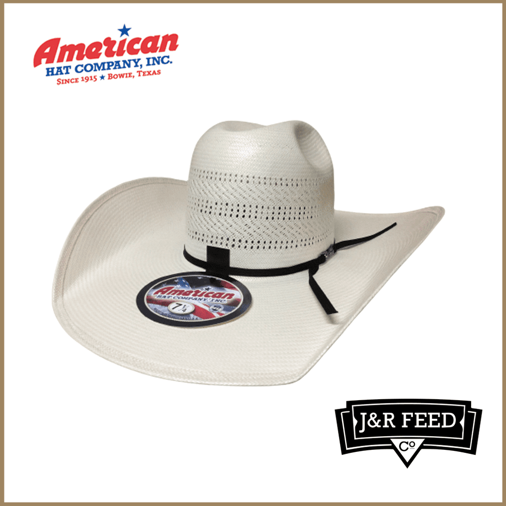 AMERICAN HAT CO 20X 7400 STRAW HAT - J&R Tack & Feed CO