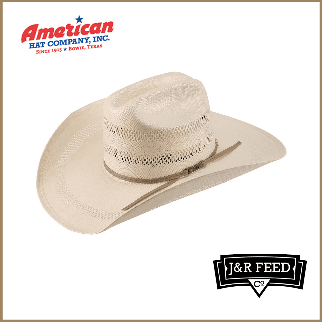 AMERICAN HAT CO 20X 8100 STRAW HAT - J&R Tack & Feed CO