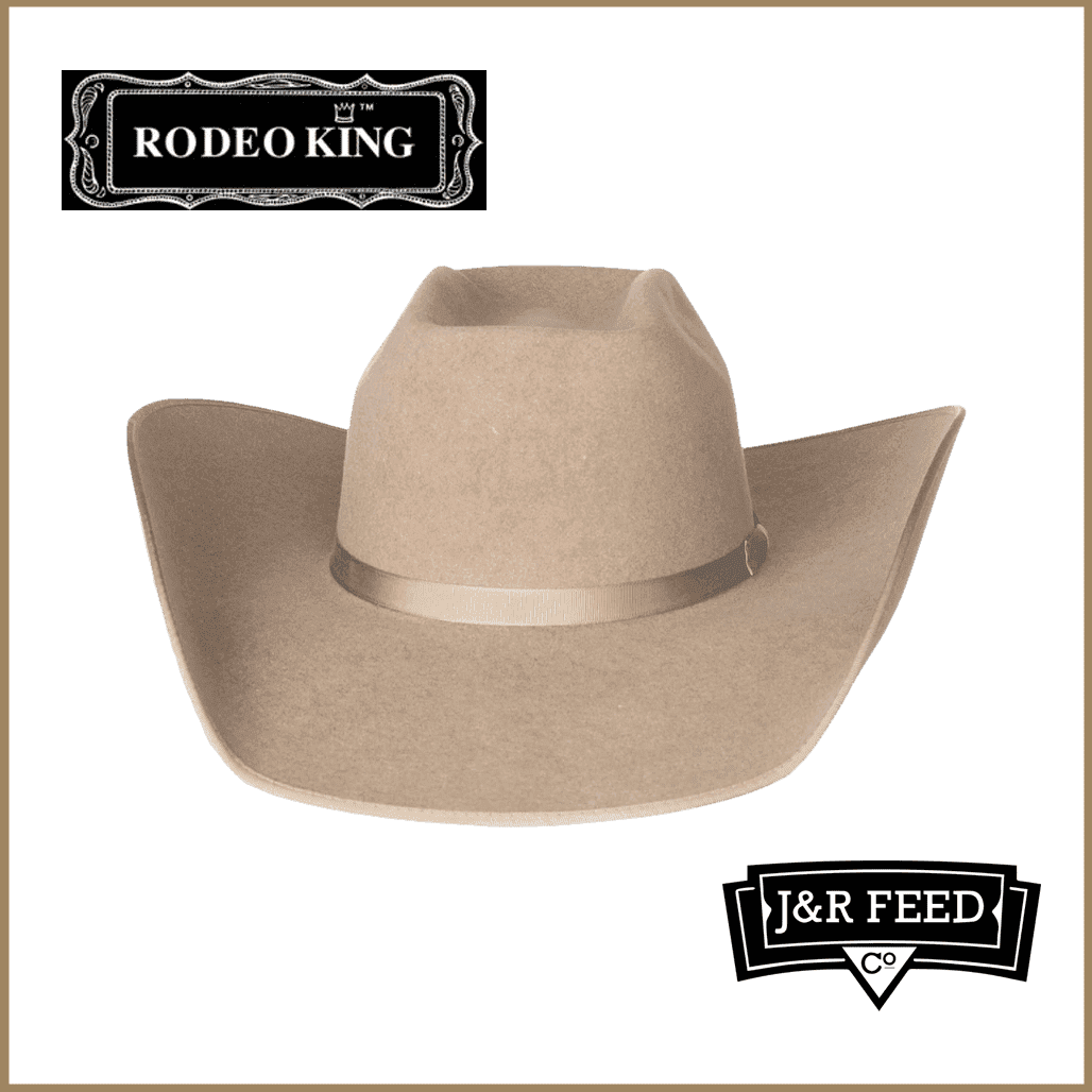RODEO KING 7X ASH MB FELT HAT – J&R Tack Feed CO