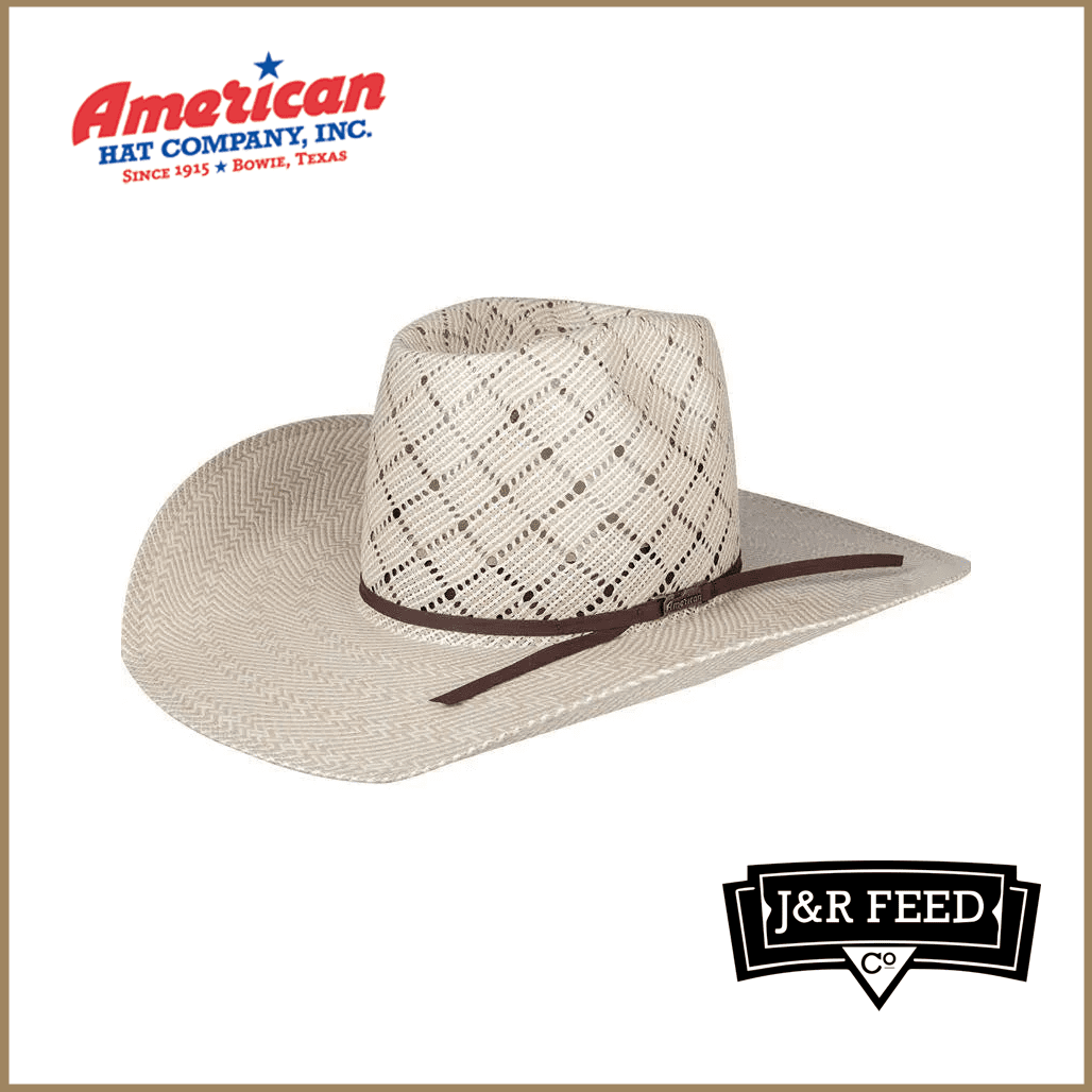 American Hat Company 20X 5050 STRAW HAT J R Tack Feed CO