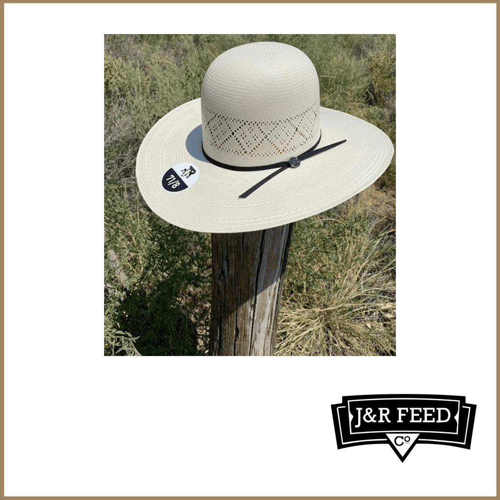 J&R FOUR OF A KIND STRAW HAT – J&R Tack & Feed CO