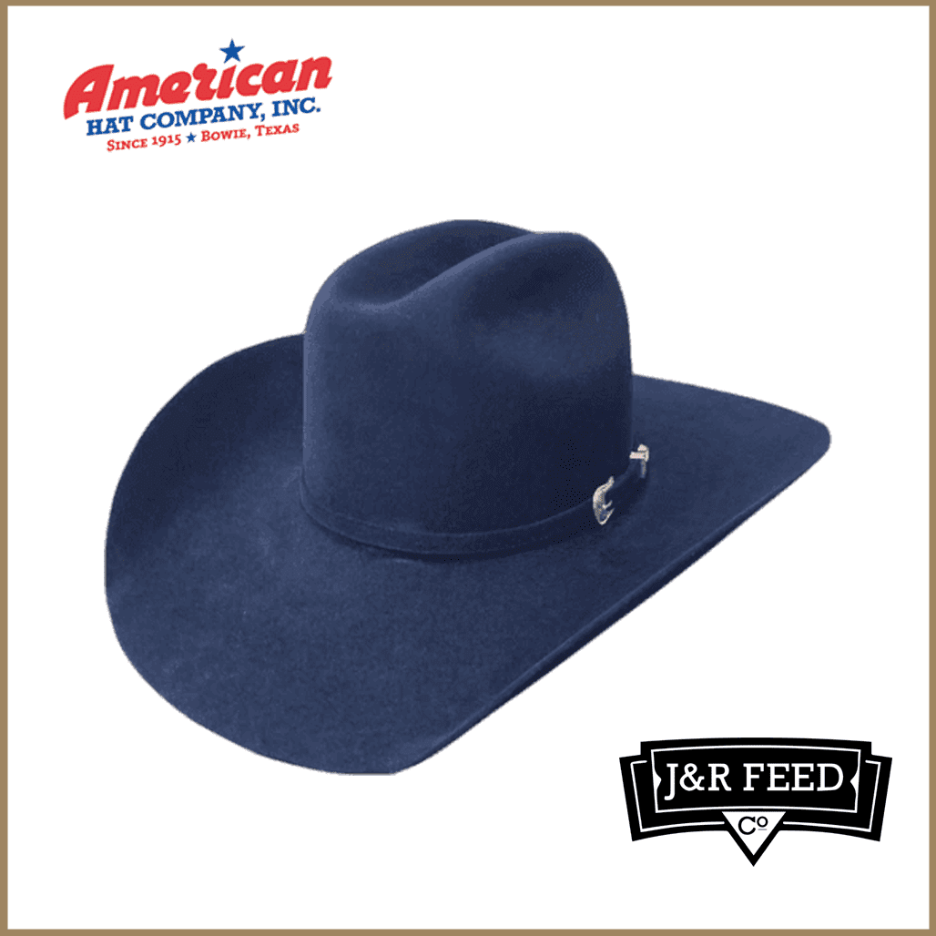 FELT HAT American Hat Company 7X MIDNIGHT BLUE - J&R Tack & Feed CO