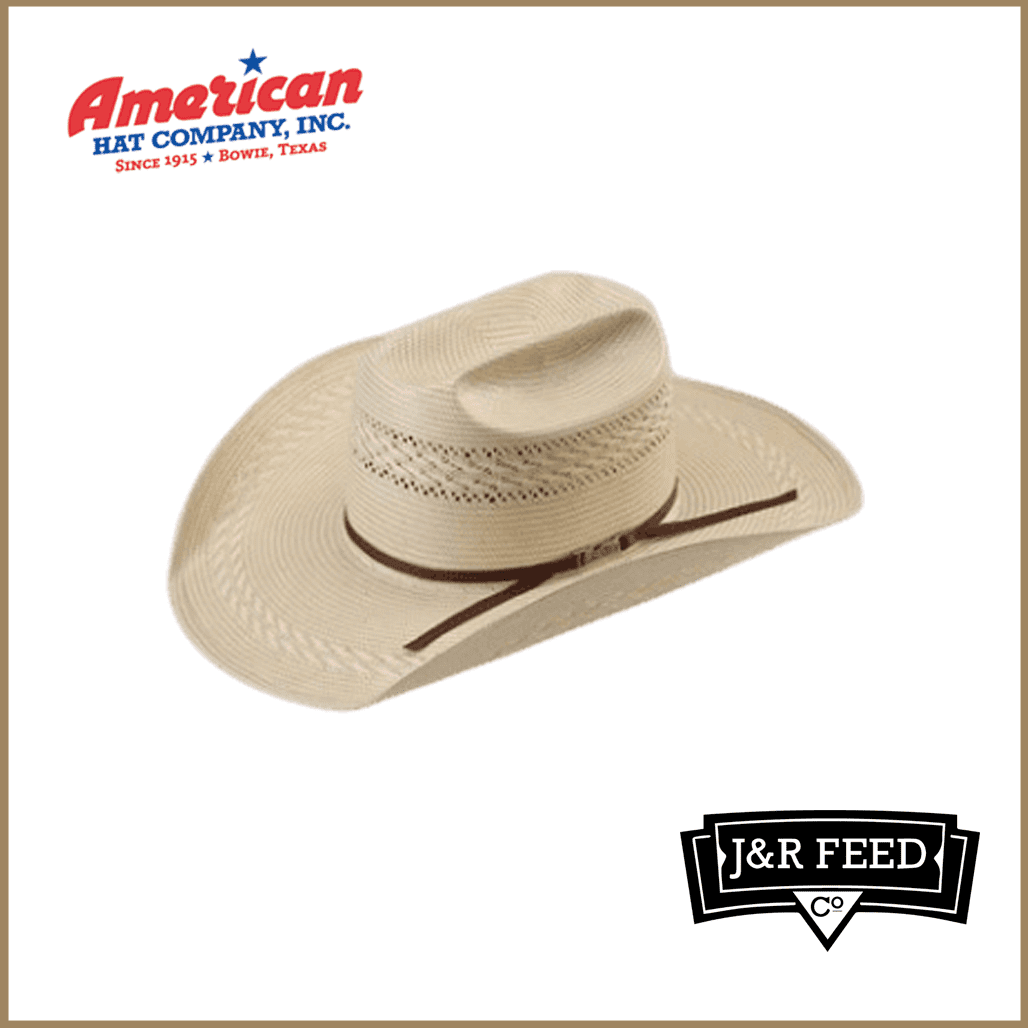 AMERICAN HAT CO TUF COOPER 20X 8810 STRAW HAT J R Tack Feed CO