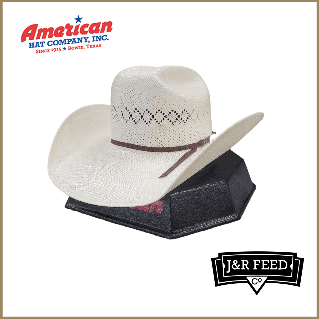 AMERICAN HAT CO 20X 8400 STRAW HAT - J&R Tack & Feed CO