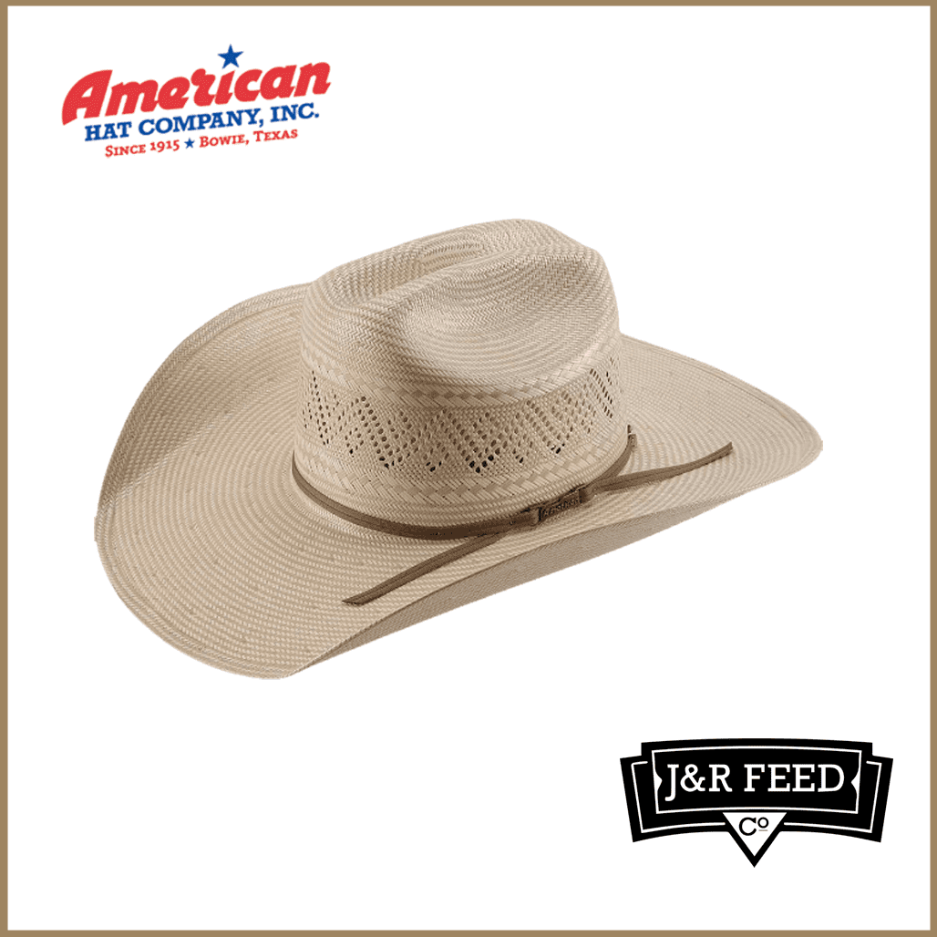 AMERICAN HAT CO 20X 6600 STRAW HAT - J&R Tack & Feed CO