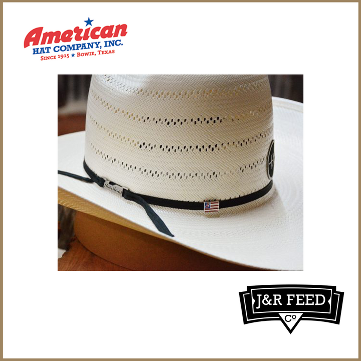 AMERICAN HAT CO 20X 7410 STRAW HAT - J&R Tack & Feed CO