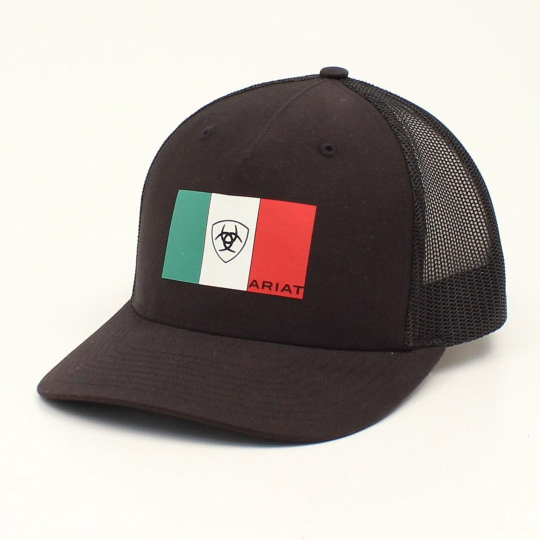 ARIAT MEXICO FLAG BLACK CAP - J&R Tack & Feed CO