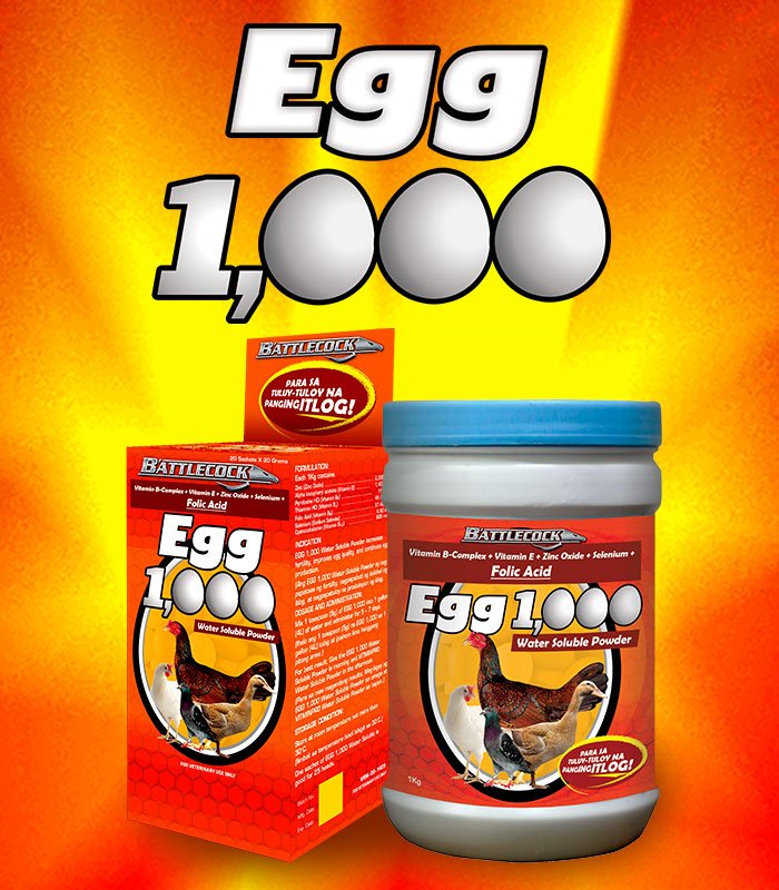 EGG 1000 - 20g BOX OF 20 - J&R Tack & Feed CO