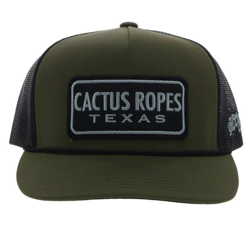 HOOEY "CR087" CACTUS ROPES OLIVE/BLACK CAP - J&R Tack & Feed CO