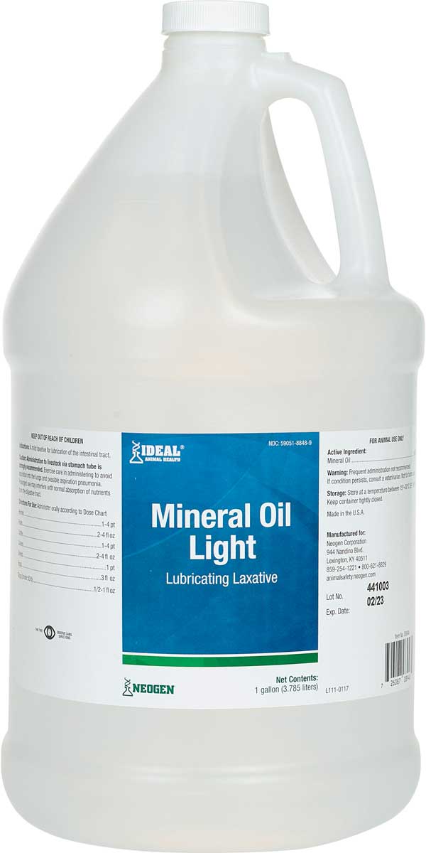 MINERAL OIL (1 GAL) - J&R Tack & Feed CO