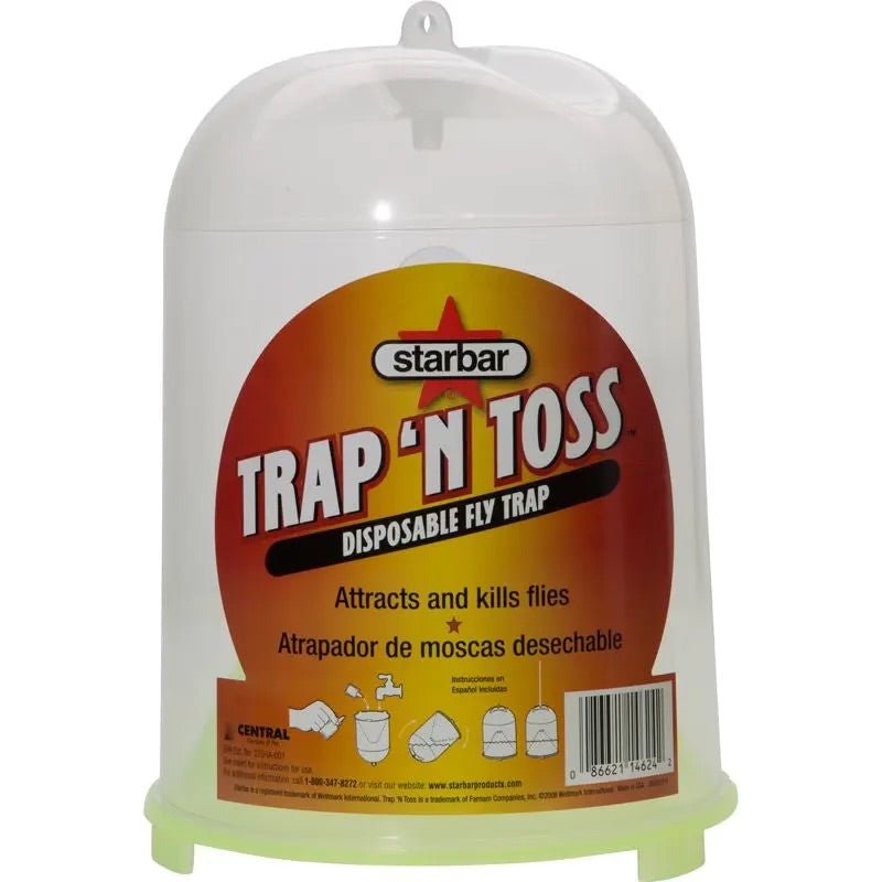 TRAP 'N TOSS FLY TRAP - J&R Tack & Feed CO