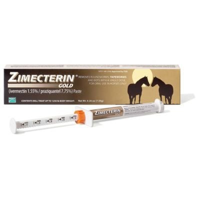 ZIMECTRIN GOLD PASTE - J&R Tack & Feed CO
